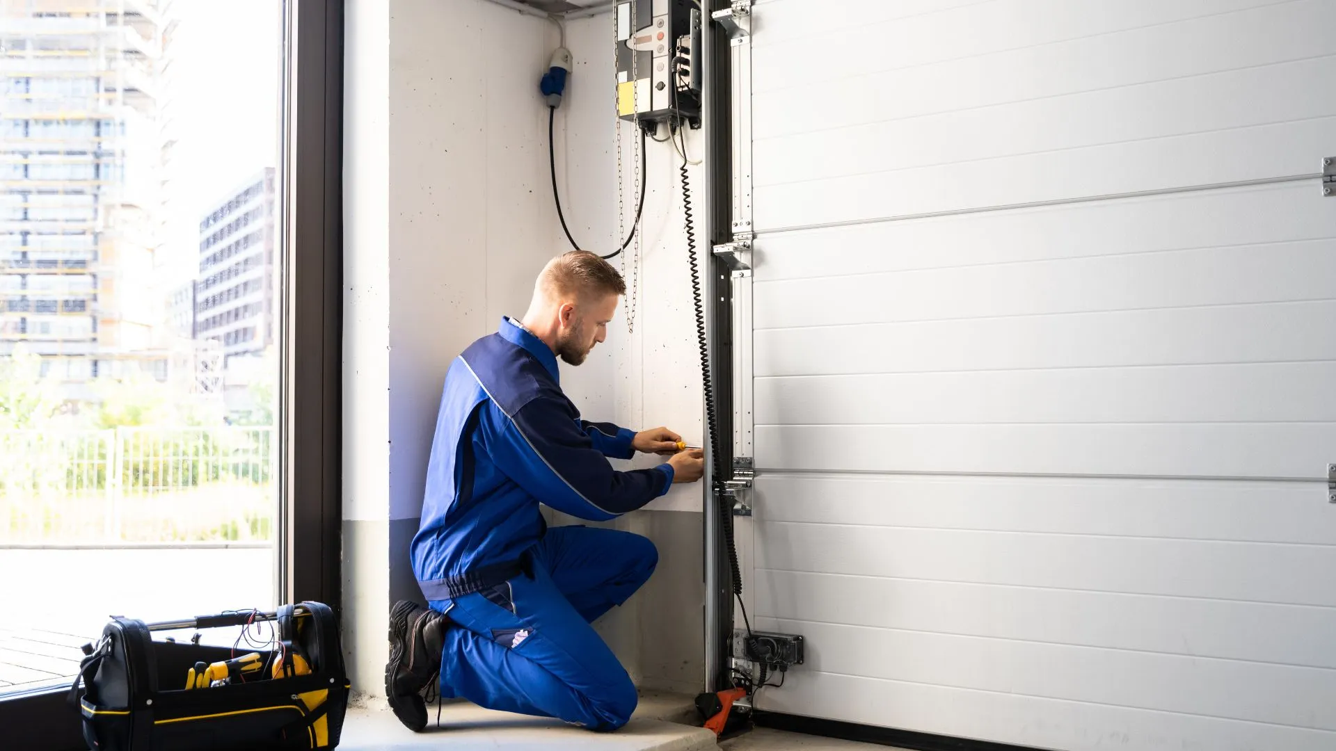 Garage door repair